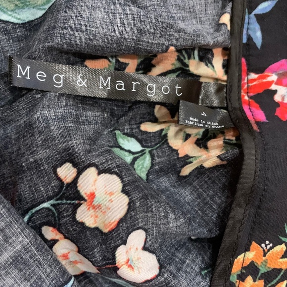 100% Cotton Garden Vintage-esque Button Down Skirt - Picture 3 of 5